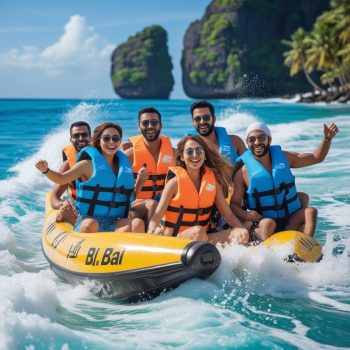 Leonardo_Phoenix_10_Middle_Eastern_tourists_riding_banana_boat_3